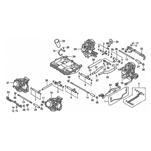 Honda 750 magna 1993 - honda,