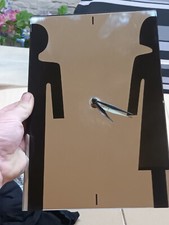 HORLOGE MIROIR MURALE HOMME