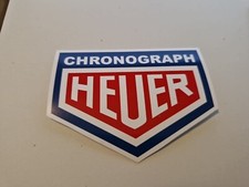 Stickers Autocollant Adhésif Chronograph Heuer L 9cm H 7 Cm Monomere Top Qualité