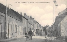 CPA 58 CHATEAU CHINON / LE FAUBOURG DE PARIS
