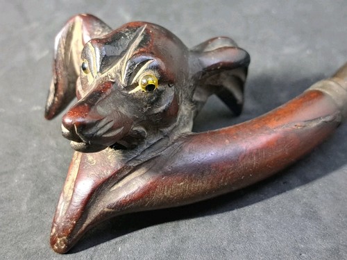 Jolie pipe bois - pipe, sculpté