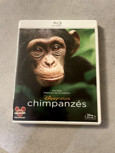 Blu ray chimpanzés - blu,