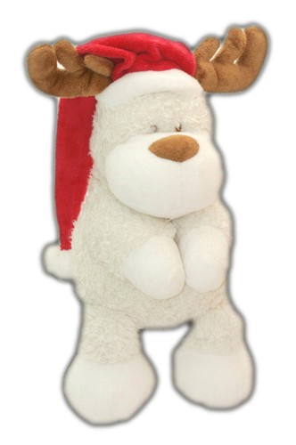 Doudou peluche renne elan - peluche,