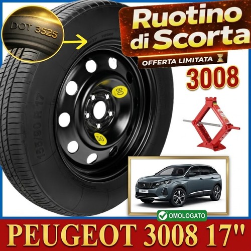 Roue secours pour peugeot - roue,