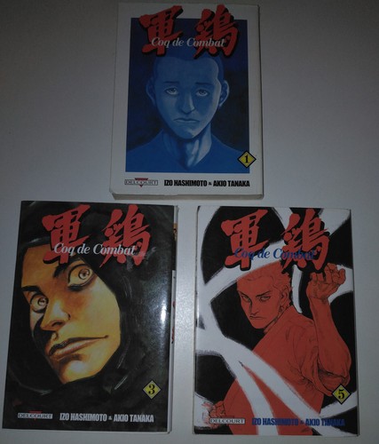 Lot mangas coq combat - mangas, combat"