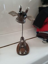 Statuette Girafe Bois