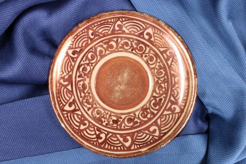 Plaque circulaire