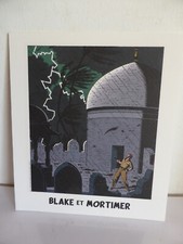 ex libris tiré a part blake et mortimer  2012 jacobs studio jacobs lombard