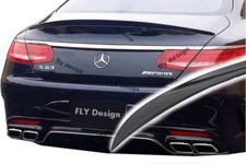 Convient pour MERCEDES CLASSE S Tuning Coupé Cabriolet Tesoro Noir Mat Spoiler