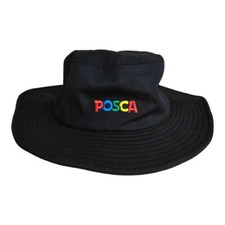 Bob - Chapeau - Noir - Posca -