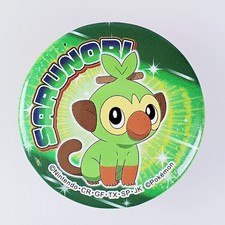 Grookey Pokemon Clip Can Badge Nintendo From Japan