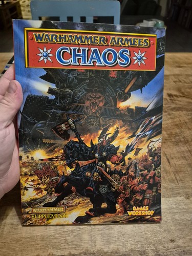 Livre warhammer armée chaos - warhammer,