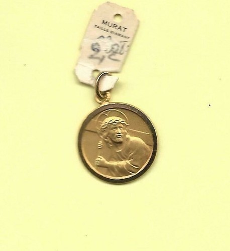 Médaille religieuse plaqué - médaille,