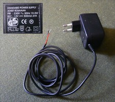 Alimentation secteur 230 V  Sortie 12 V 500 mA 3DS01826AAAA Courant continu