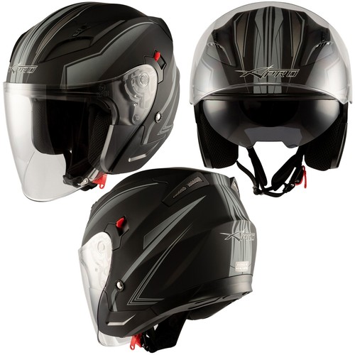 Casque moto jet scooter - scooter, double