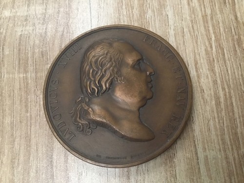 Rare medaille louis xviii - rare,