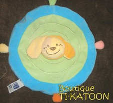 DOUDOU CHIEN PLAT ROND VERT