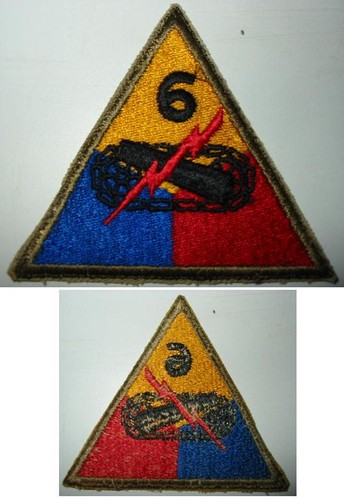 Ww2 6th armored blindé - ww2,