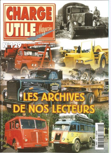 Charge utile 129 - utile, camions