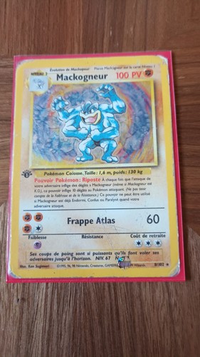 Carte pokemon mackogneur - pokemon, :