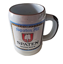 Chope à bière en grès