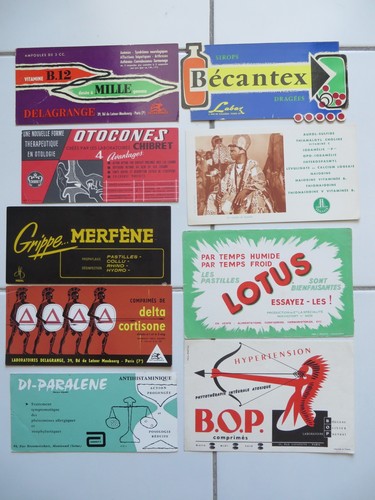 Buvards becantex paralène - buvards,