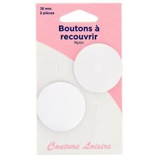 Boutons auto couvrant nylon 38