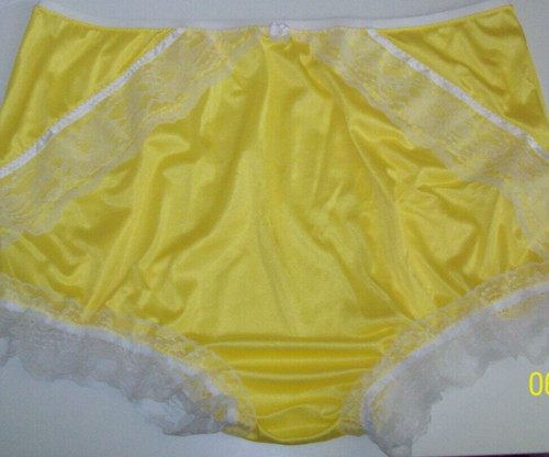 Clearance yellow nylon tricot - yellow,