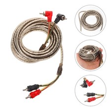  Kit Cablage Caisson De Basse Voiture Cable Sono Connecteur Subwoofer