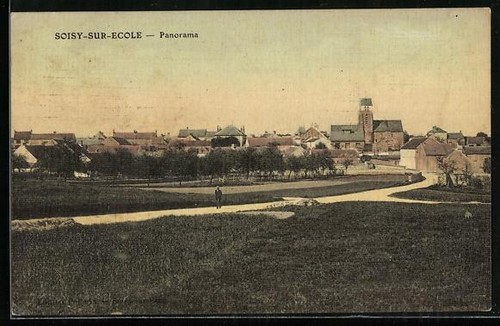 Cpa soisy sur ecole vue - cpa, soisy-sur-ecole,