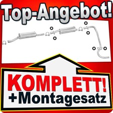 Pot d'échappement pour système d'échappement CITROEN C25 1.9 2.5 D Diesel 198...