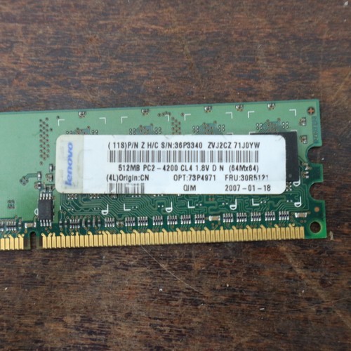 Barrette ram memoire - barrette, lenovo