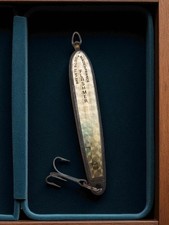 Vintage cuillère de mer ancienne pêche, accessoire neuf deadstock magasin rare