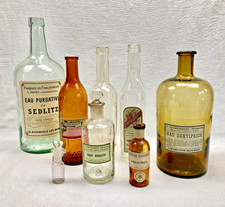Lot anciens flacons - de,