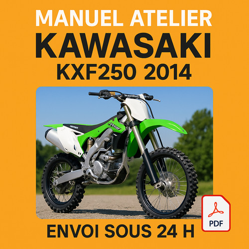 Manuel atelier kawasaki kxf250 - atelier,