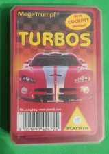 PIATNIK  Jeu de cartes Quatuor   Quartett  Mega Trumpf  " TURBOS "