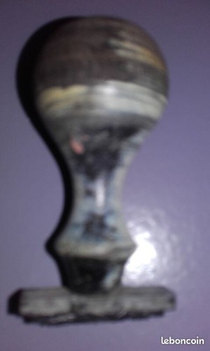 Ancien tampon encreur avec - ancien,