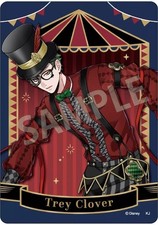 Plateau carte personnage trèfle (vertical) "Disney Twisted Wonderland Metallic