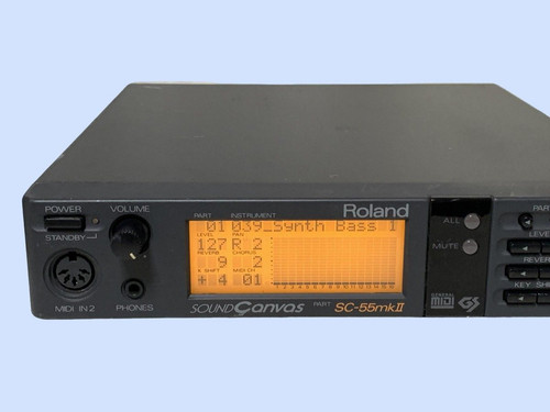 Roland 55mkii mk2 sound - sc-55mkii,