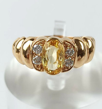 T 55 Bague jonc or jaune 18