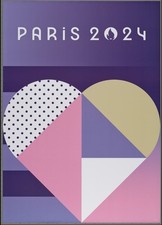 Affiche Jeux olympiques Paris 2024 84 x 59.4 cm, 84 g