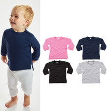 Babybugz bébé sweatshirt bz31 enfant garçon fille simple sauteur 6-24 mois