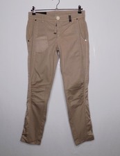 pantalon droit HIGH use en coton beige taille 38 FR