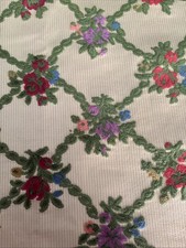 Coupon De Tissus Ameublement Vintage -ancien 