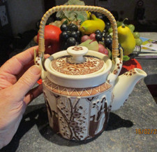 Jolie Théière Faïence