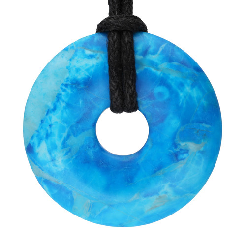 Pendentif donut pierre ø - pendentif,