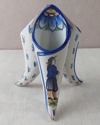 Ancien vase tripode porte - tripode,