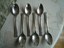 CUILLERES A SOUPE EN ARGENTERIE POINCONNEE 