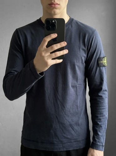 Pull stone island bleu marine - pull,