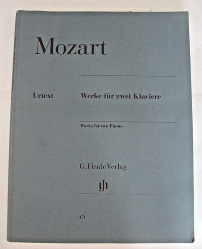 Part mozart urtext - part., henle